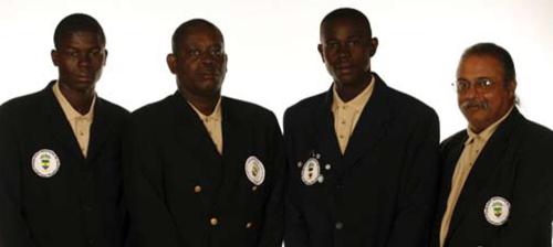 Wilfred Bengoule, Etienne Mvoula, Fernand Waga, Azim Dhanani